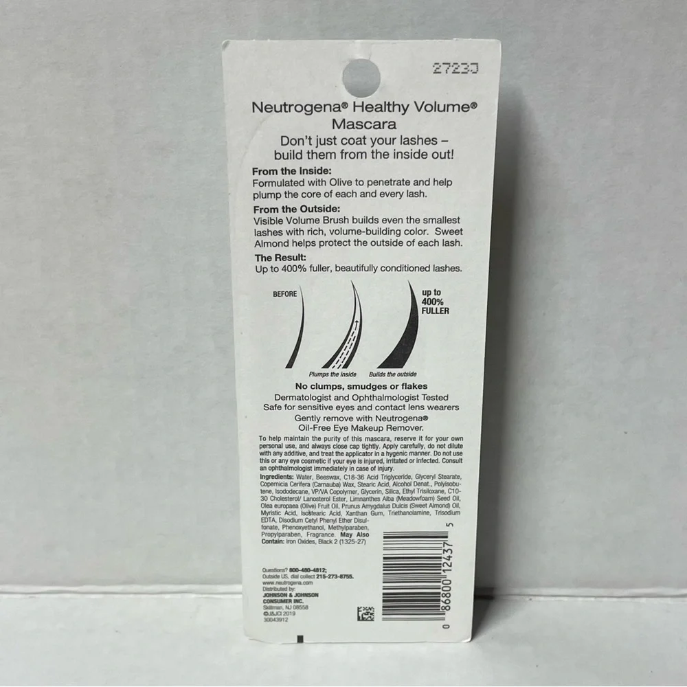 ♣️$6♣️ Neutrogena Healthy Volume Mascara - Black